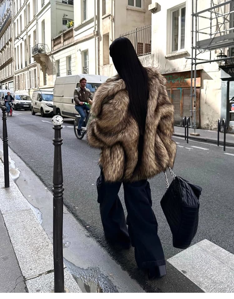 The Astoria faux fur coat