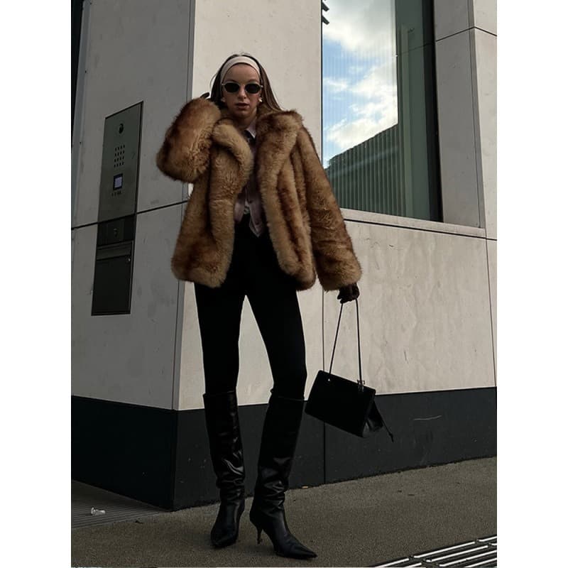 The Palermo faux fur coat